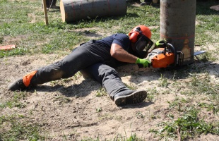 Felbőgtek a motoros fűrészek Ropolypusztán