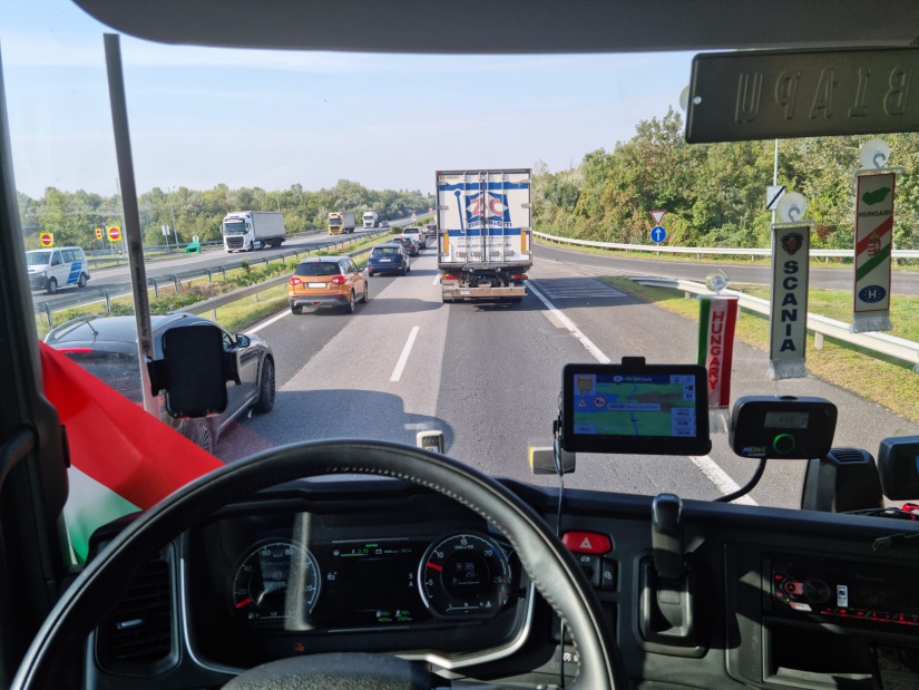 A kép illusztráció! Fotó: Facebook/M7-M1 Autópálya Figyelő