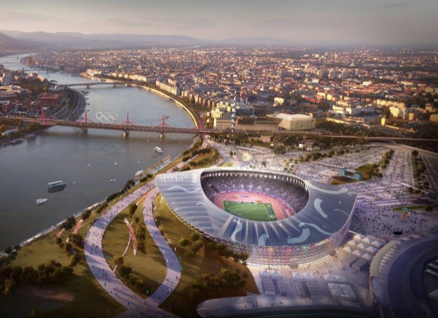 A 2024-es budapesti olimpiai pályázat látványtervei