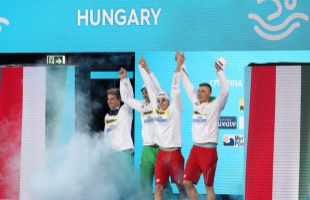 Vizes Vb - Megvan az első érem! Bronzérmes a férfi gyorsváltó!