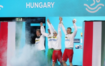 Vizes Vb - Megvan az első érem! Bronzérmes a férfi gyorsváltó!