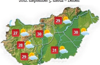 Felhőszakadás is előfordulhat
