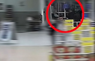 Fizetés nélkül tolták ki a telepakolt bevásárlókocsit