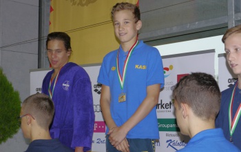 Kaposvár mellúszó bajnoka: Kardos Dániel!