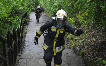 A somogyi tűzoltók és a 419 lépcsőfok