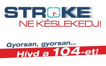 Folytatódik a Stroke - Ne késlekedj! kampány