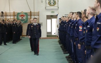 Hét somogyi tűzoltó tett tiszthelyettesi fogadalmat