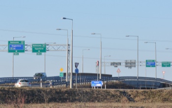 Kaposvár, a modern város - A 67-es gyorsút építése