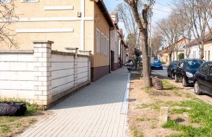 Megújult a Pázmány Péter utca Kaposváron