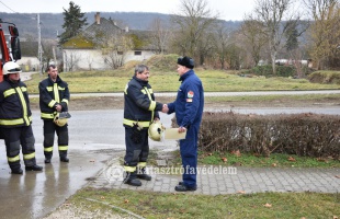 Újabb sikeres minősítő gyakorlatot hajtottak végre a törökkoppányi önkéntes tűzoltók