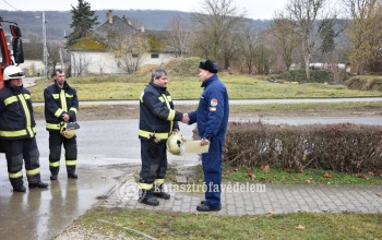 Újabb sikeres minősítő gyakorlatot hajtottak végre a törökkoppányi önkéntes tűzoltók