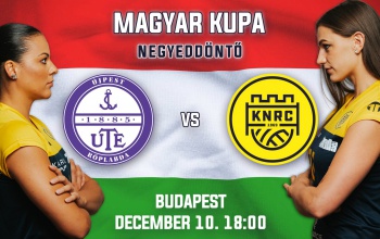 Negyeddöntőben küzd meg a KNRC
