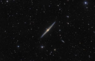 Ilyen a Tű-galaxis