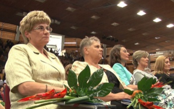 A kaposvári pedagógusokat köszöntötték