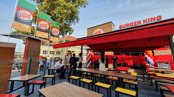 Öt éve nyílt meg a Burger King gyorsétterem