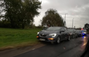 Hármas koccanással indult a szerda reggel Kaposváron
