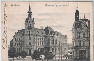 120 éve avatták fel a városházát