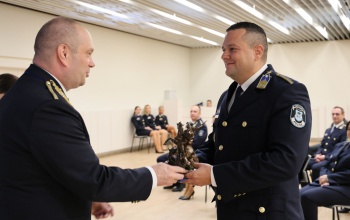 Rendőrök és polgárőrök munkáját ismerték el a nemzeti ünnep alkalmából