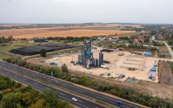 M7-es bővítés: elindult az aszfaltüzem első üzempróbája
