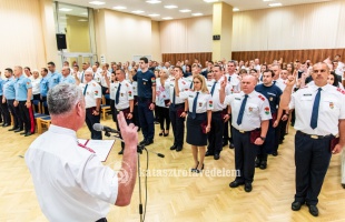 Két új tűzoltó tiszt szolgál Somogyban