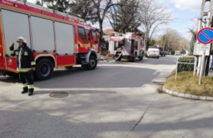 Gázpalackok robbantak az égő kazánházban