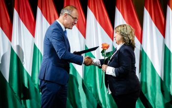 Rangos elismerést kapott Szőllősiné Gyüre Gabriella