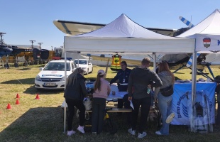 Prevenció és toborzás a Kadarkúti Repülős Majálison is