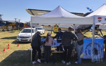 Prevenció és toborzás a Kadarkúti Repülős Majálison is