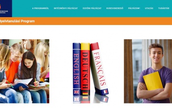 Elkészült a külföldi nyelvtanulási program online pályázati felülete