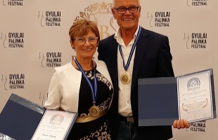 Gyenesei István 5 ezüst- és 3 bronzéremmel tért haza a Gyulai Pálinkafesztiválról