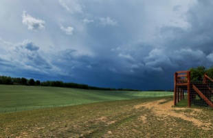 Mernyén jég is esett, de Kaposvár is kapott rendesen az esőből