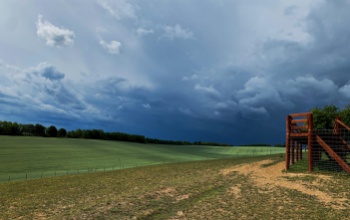 Mernyén jég is esett, de Kaposvár is kapott rendesen az esőből