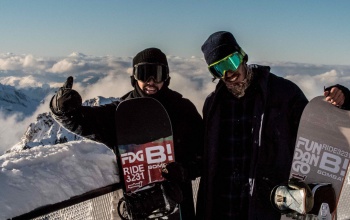 Ausztriában edzenek a kaposvári snowboardosok