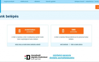 Újra zavartalanul működik a K&H mobilbank és e-bank