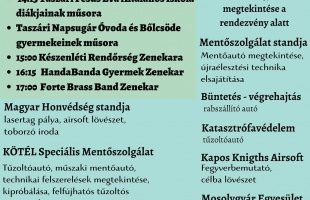 Egy napra színes kavalkáddá válik a taszári laktanya