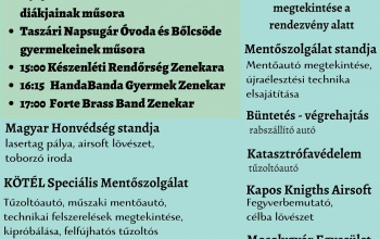 Egy napra színes kavalkáddá válik a taszári laktanya