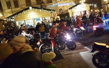 Motoros mikulások lepték el Kaposvárt