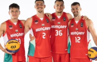 Rosic Uros vezérletével Eb-résztvevő lett a férfi 3x3-as kosárlabda-válogatott