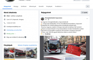 Csalók élnek vissza a Kaposvári Közlekedési Zrt. nevével!