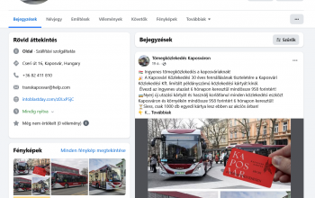 Csalók élnek vissza a Kaposvári Közlekedési Zrt. nevével!