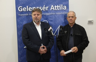 Kaposvárra érkezett Kósa Lajos – a Fidesz alelnöke a háborús tervek elleni petícióról beszélt