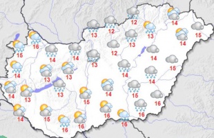Jönnek-mennek a felhők, de a Nap végül utat tör magának