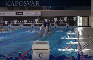 Kaposváron úsznak az Úszó Nemzet Programban a legtöbben