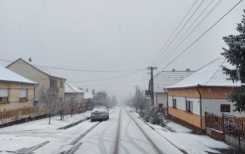 Néhol havasak, de járhatók az utak Kaposváron
