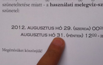 Van gáz Kaposváron, főhet a bableves!