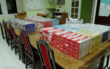 Ötmillió forint értékű cigarettát foglaltak le a pénzügyőrök