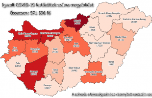 Több mint 10 000 új fertőzött és elhunyt 194 beteg