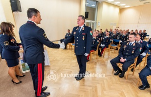Példamutatóan szolgáltak a somogyi tűzoltók