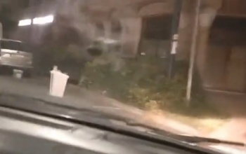 Told neki - mondta a srác, majd telibe gázoltak egy szemetest a Bajcsyban