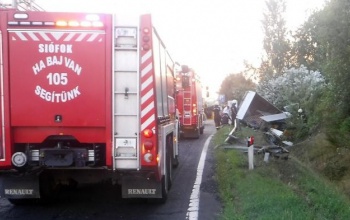 Hétvégi tűzoltói beavatkozások